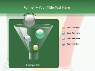 Cocktail Umbrellas White Background Cocktail Parasols PowerPoint Template