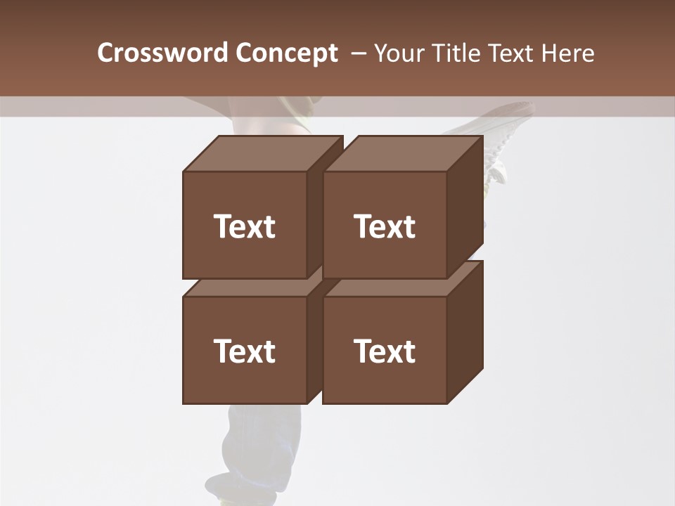 Gymnastic Vertical Fitness PowerPoint Template