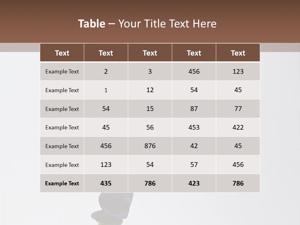 Gymnastic Vertical Fitness PowerPoint Template