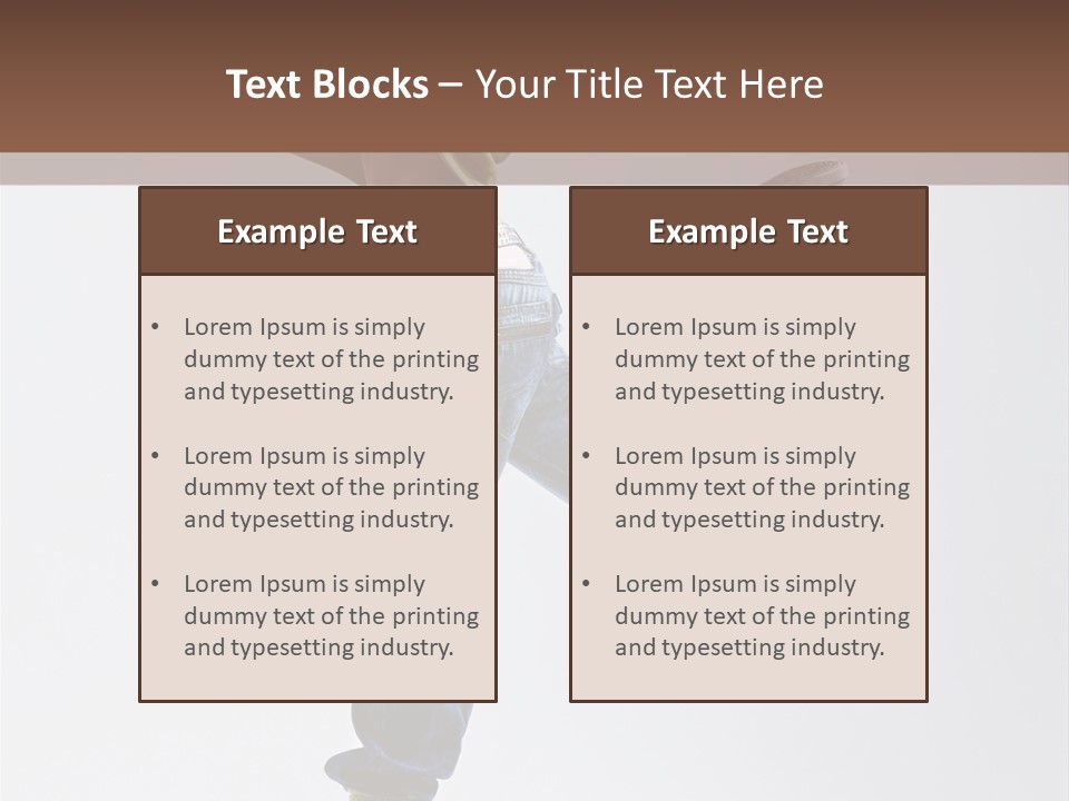 Gymnastic Vertical Fitness PowerPoint Template