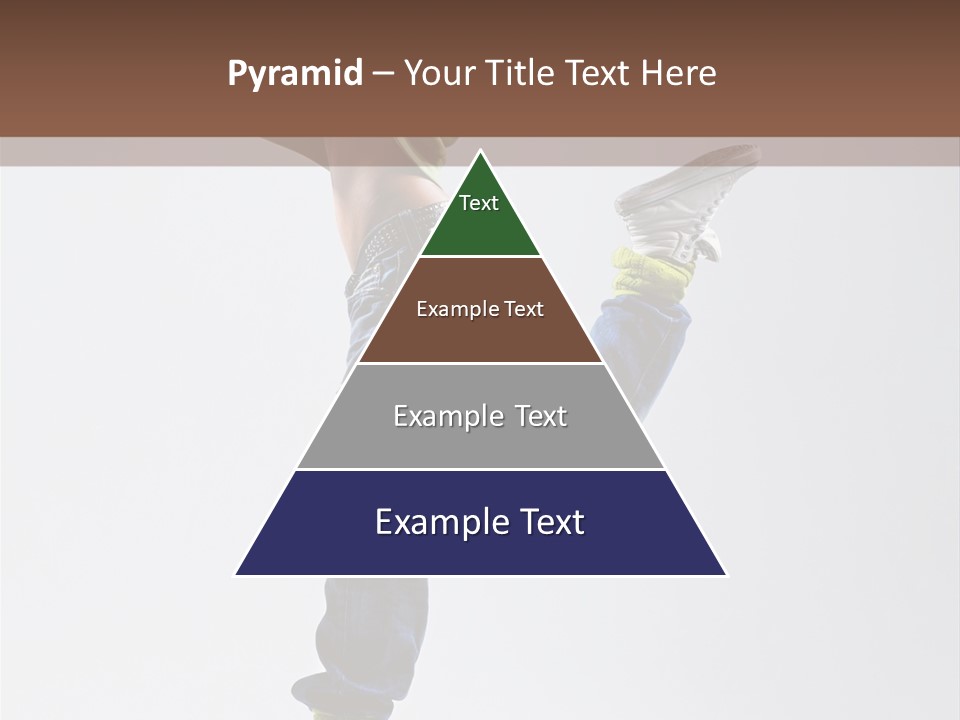 Gymnastic Vertical Fitness PowerPoint Template