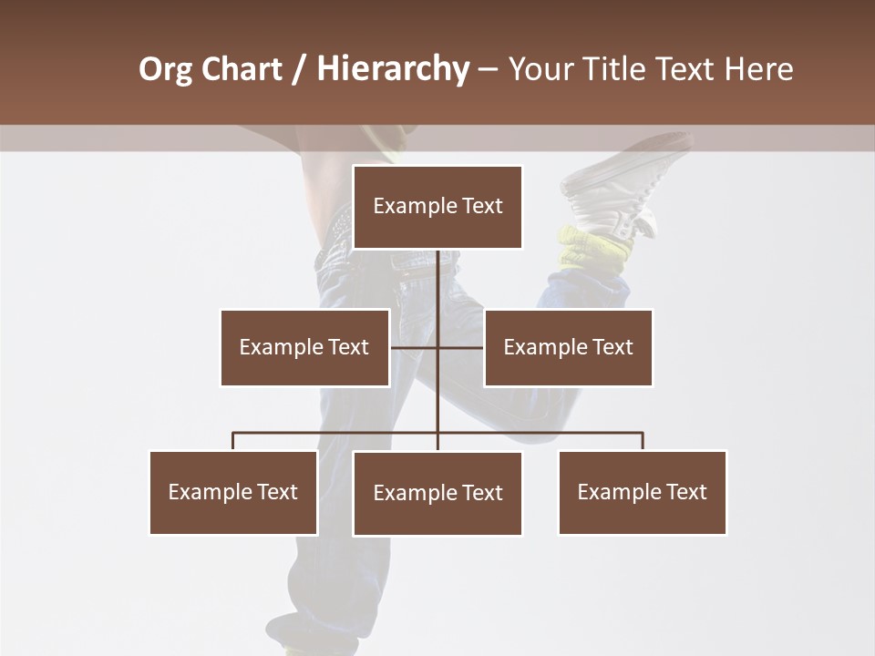 Gymnastic Vertical Fitness PowerPoint Template