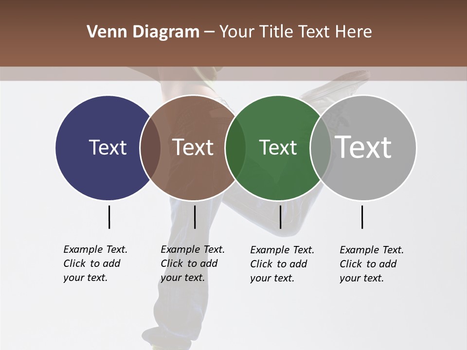 Gymnastic Vertical Fitness PowerPoint Template