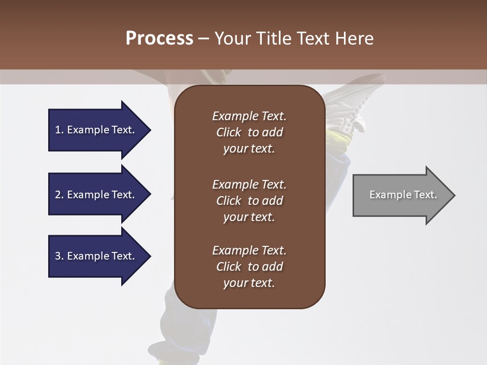 Gymnastic Vertical Fitness PowerPoint Template