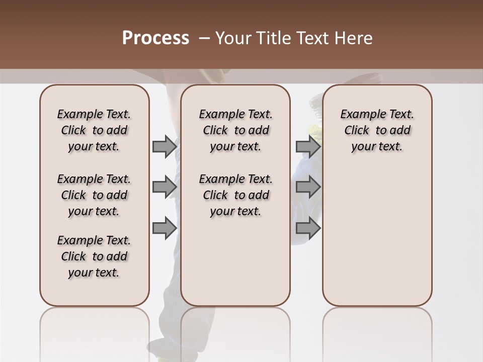Gymnastic Vertical Fitness PowerPoint Template