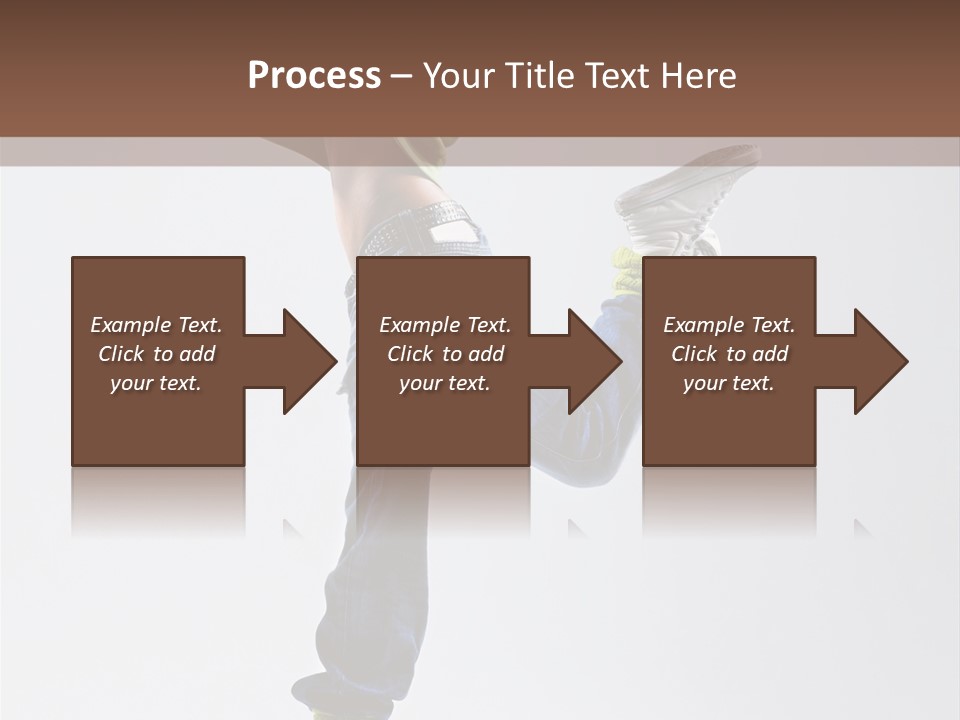 Gymnastic Vertical Fitness PowerPoint Template