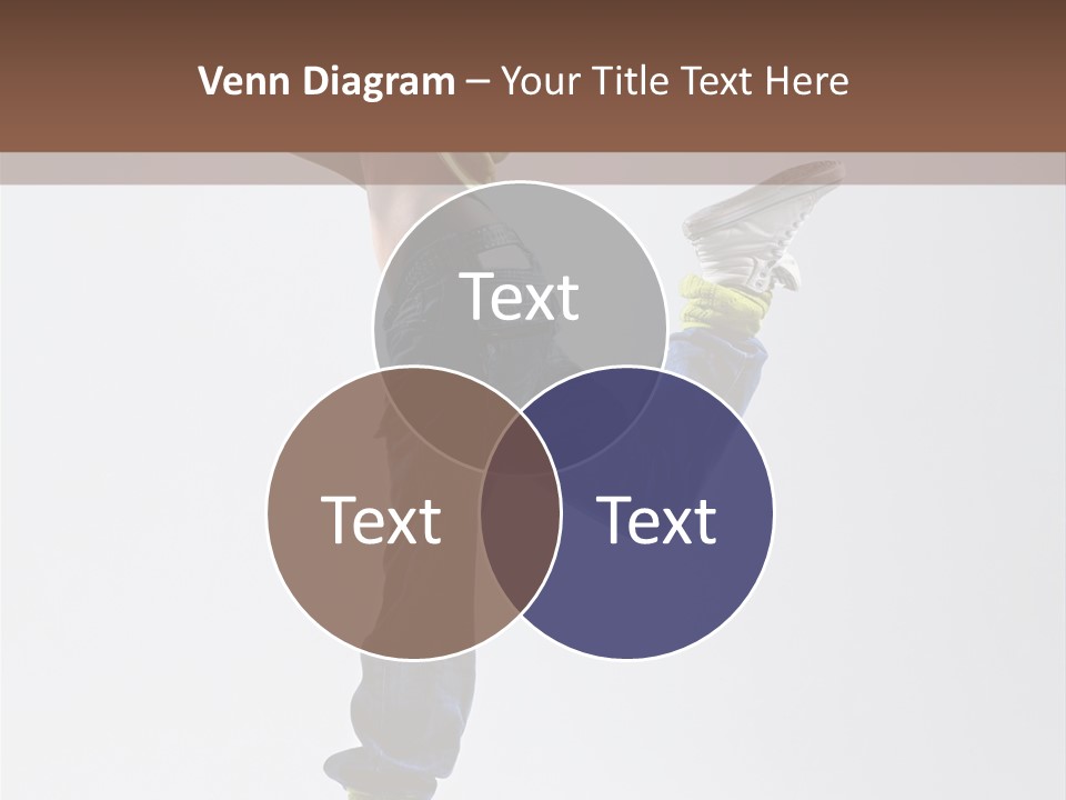 Gymnastic Vertical Fitness PowerPoint Template