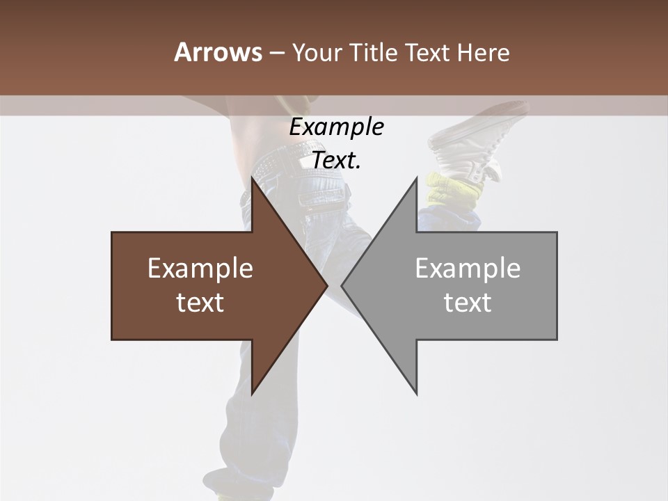 Gymnastic Vertical Fitness PowerPoint Template