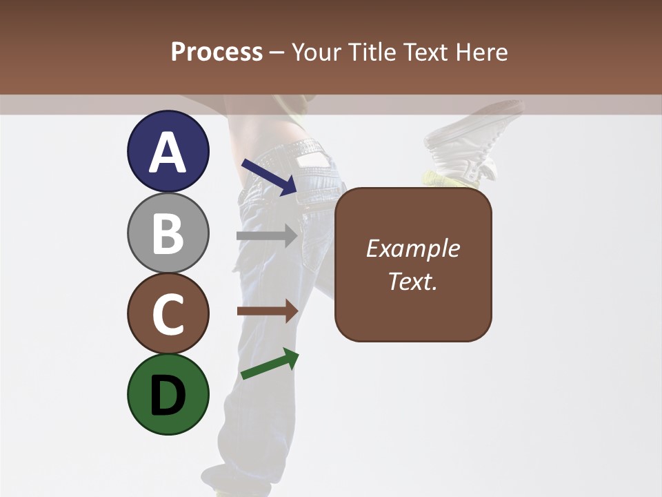 Gymnastic Vertical Fitness PowerPoint Template