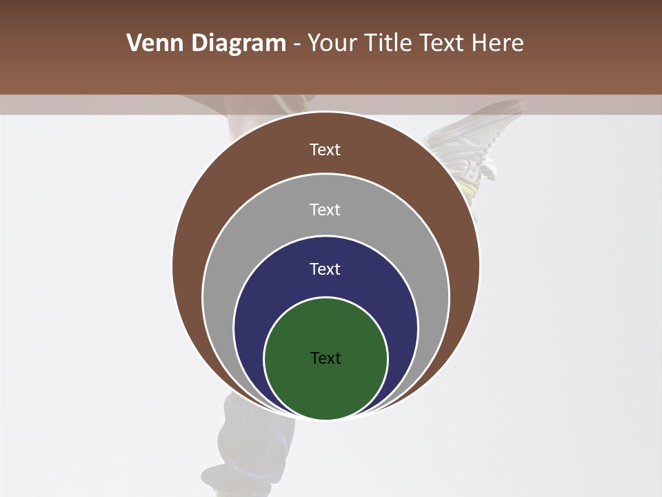Gymnastic Vertical Fitness PowerPoint Template
