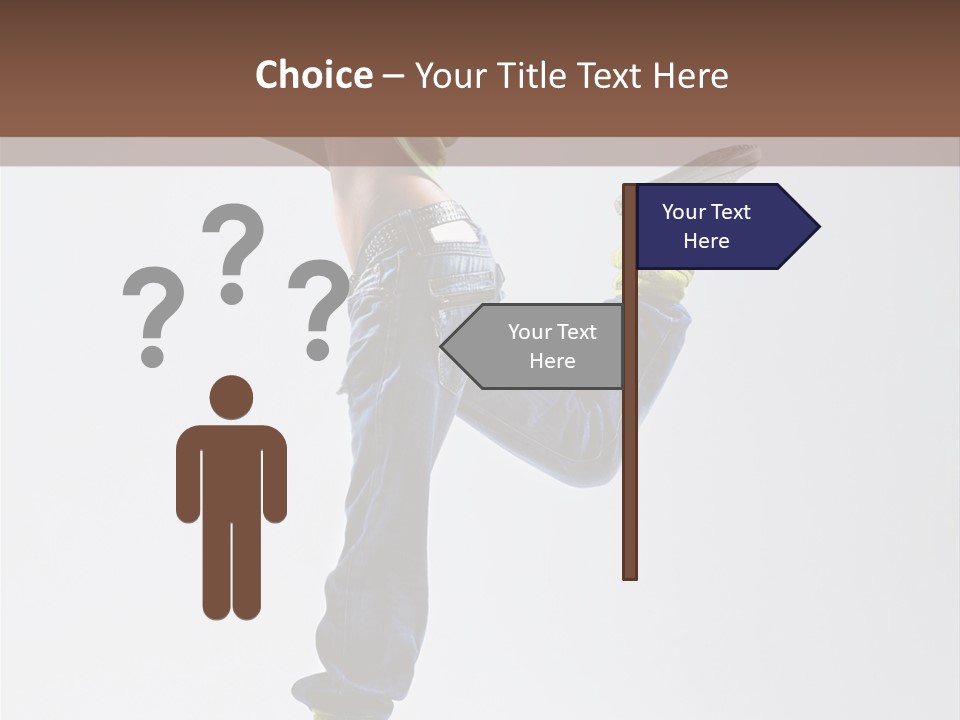 Gymnastic Vertical Fitness PowerPoint Template
