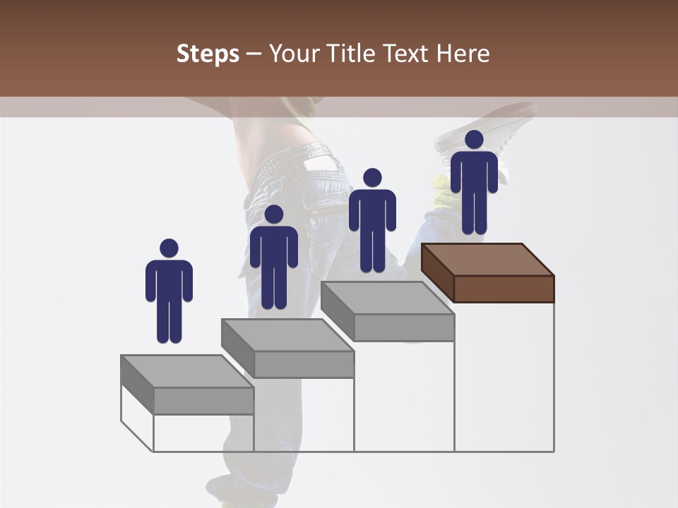 Gymnastic Vertical Fitness PowerPoint Template