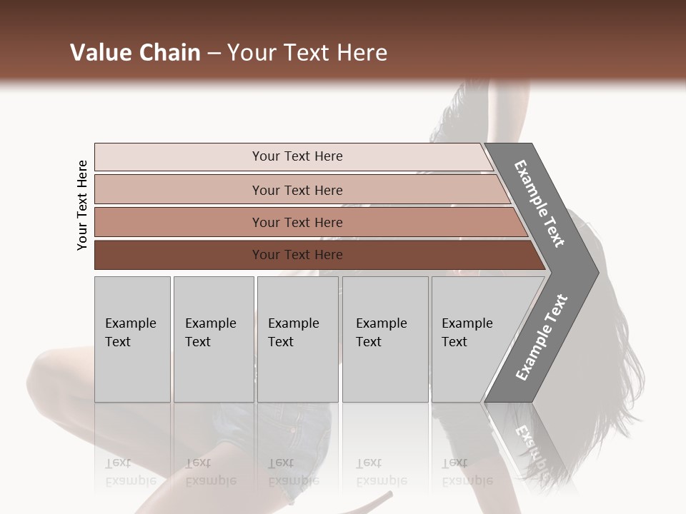 Voluptous Posing Flexibility PowerPoint Template