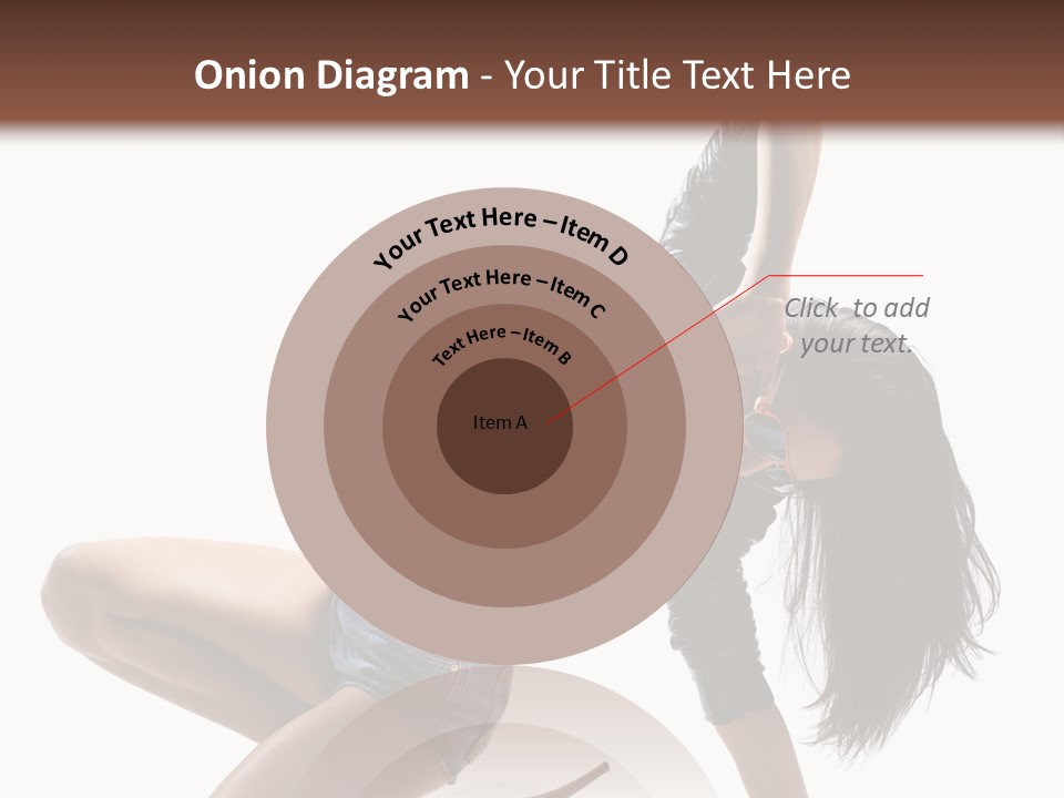 Voluptous Posing Flexibility PowerPoint Template