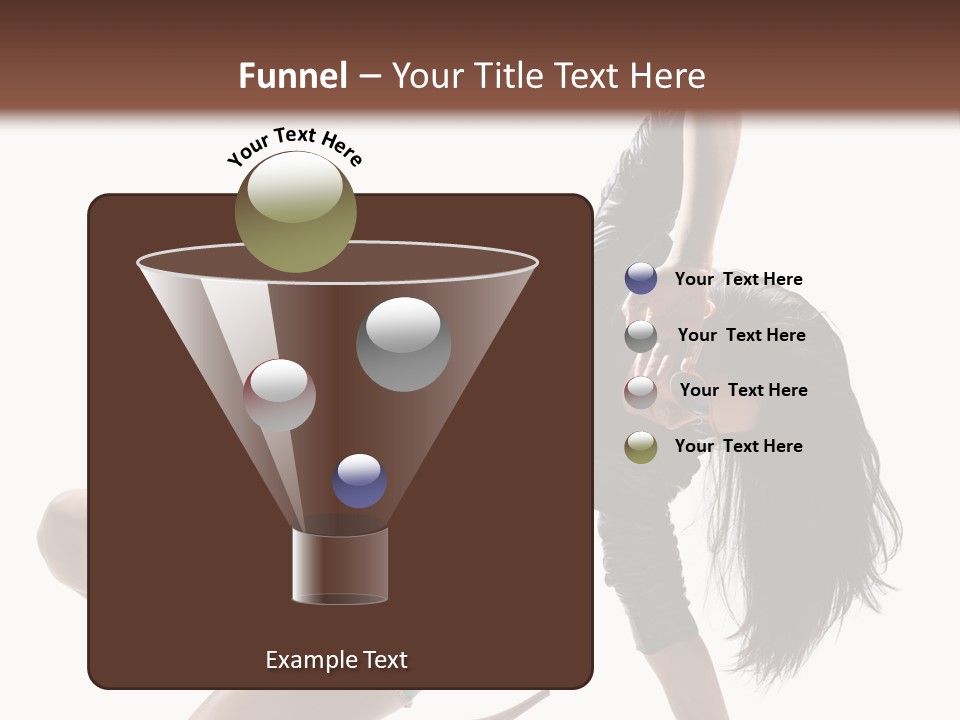 Voluptous Posing Flexibility PowerPoint Template