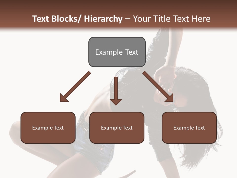 Voluptous Posing Flexibility PowerPoint Template