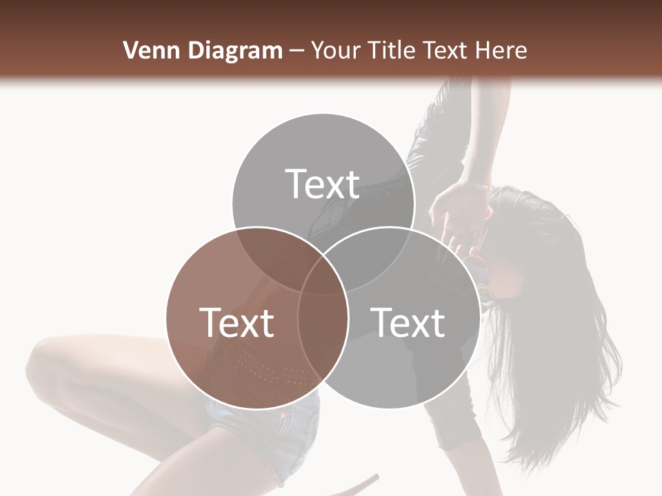 Voluptous Posing Flexibility PowerPoint Template