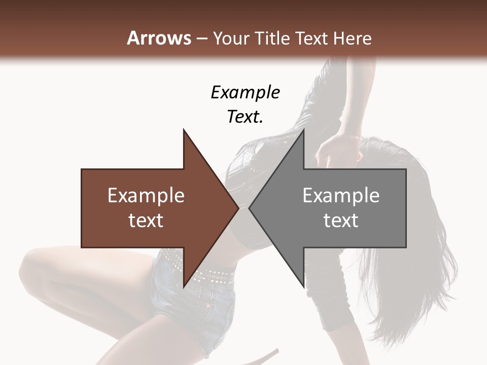 Voluptous Posing Flexibility PowerPoint Template