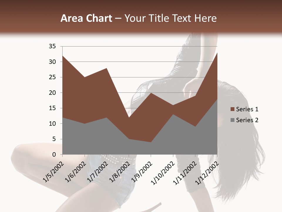 Voluptous Posing Flexibility PowerPoint Template