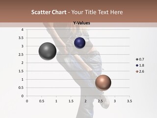 Stretching Vertical Balance PowerPoint Template