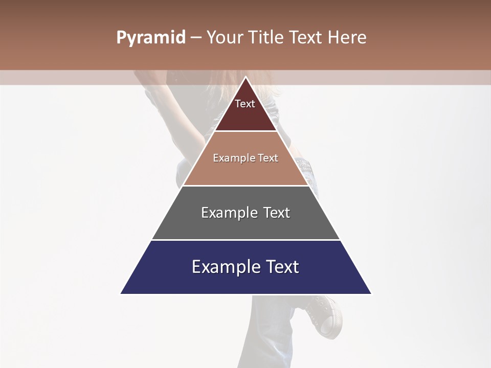 Stretching Vertical Balance PowerPoint Template