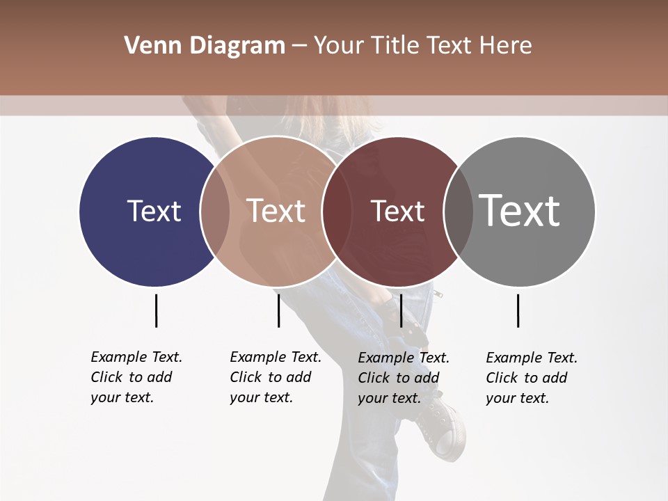Stretching Vertical Balance PowerPoint Template