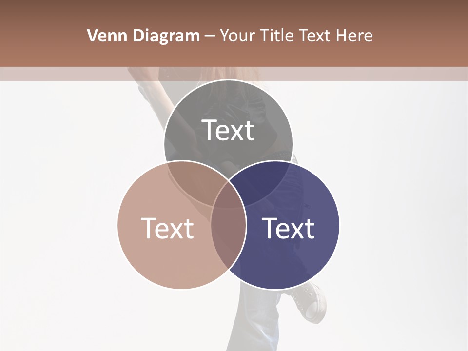 Stretching Vertical Balance PowerPoint Template