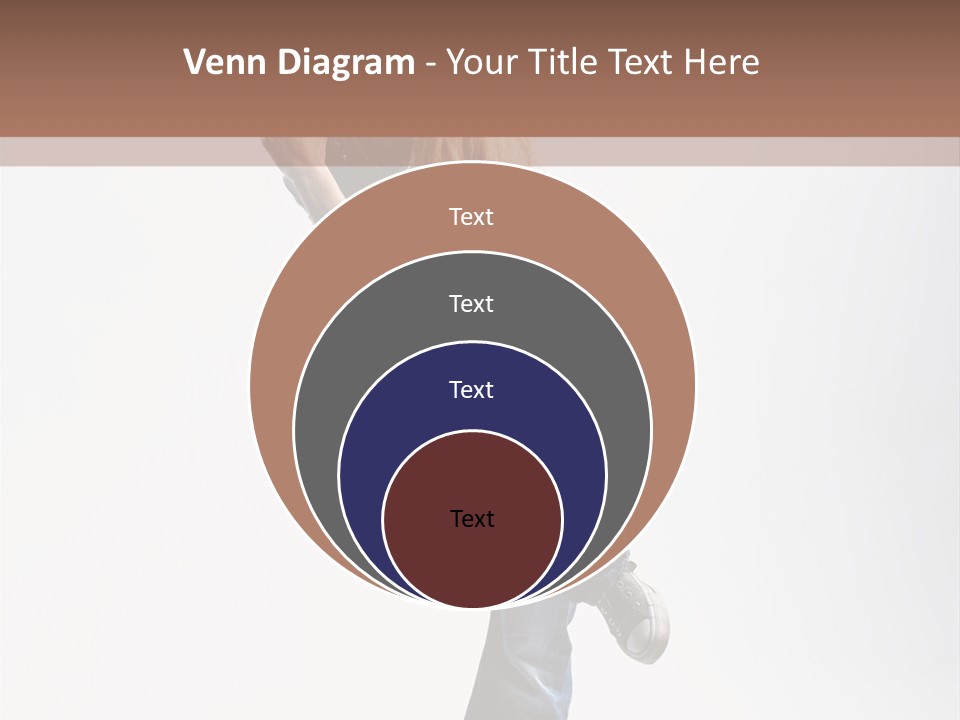 Stretching Vertical Balance PowerPoint Template