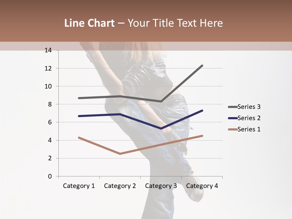 Stretching Vertical Balance PowerPoint Template