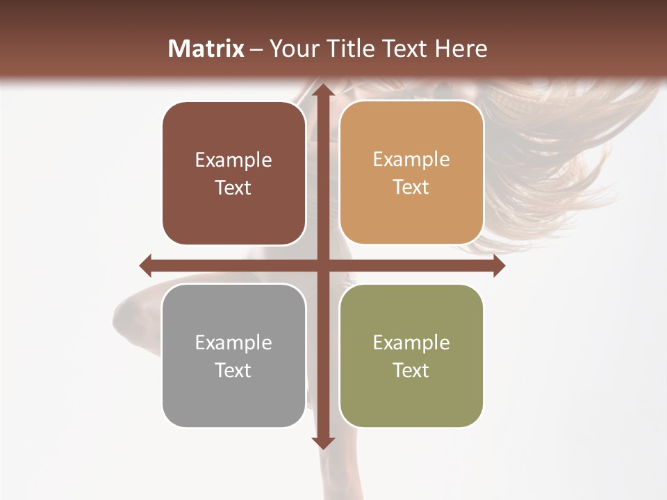 Dance Theatrical Girl PowerPoint Template