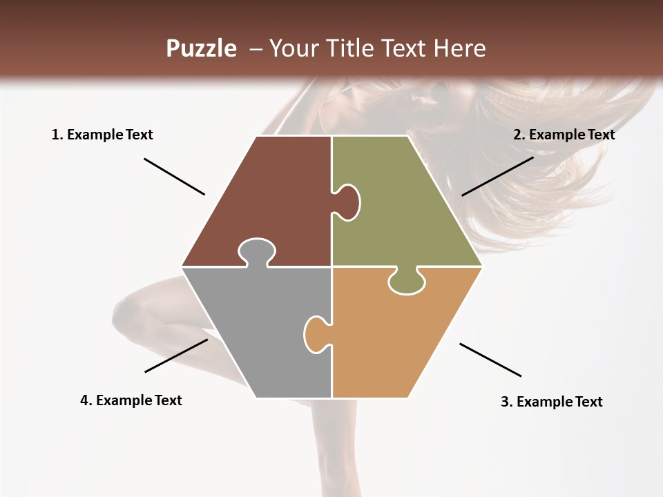 Dance Theatrical Girl PowerPoint Template