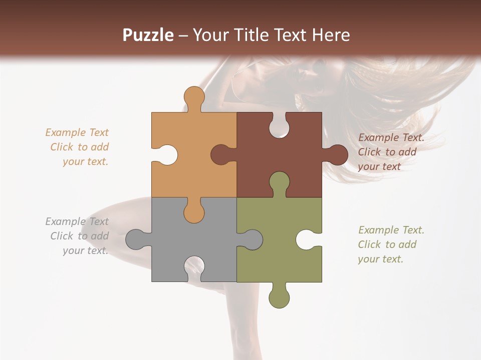 Dance Theatrical Girl PowerPoint Template