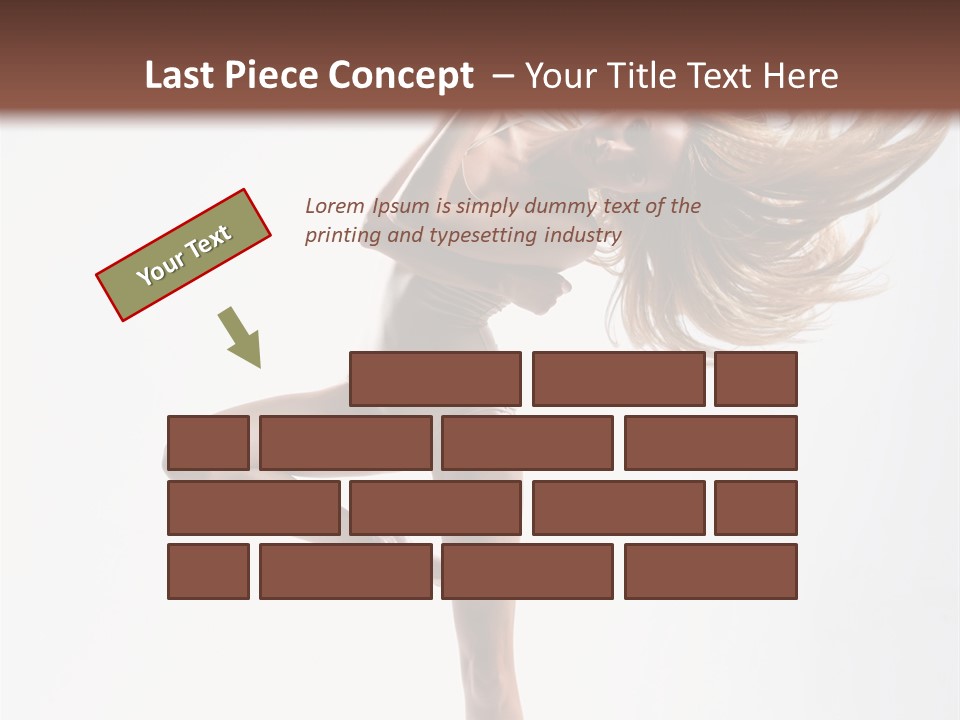 Dance Theatrical Girl PowerPoint Template