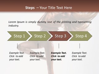 Dance Theatrical Girl PowerPoint Template