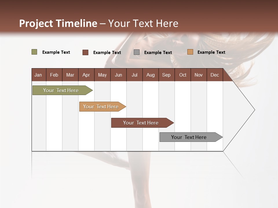 Dance Theatrical Girl PowerPoint Template