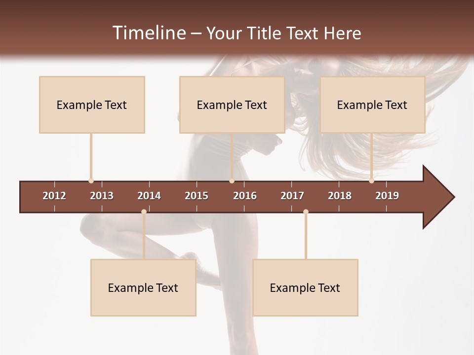 Dance Theatrical Girl PowerPoint Template