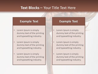 Dance Theatrical Girl PowerPoint Template