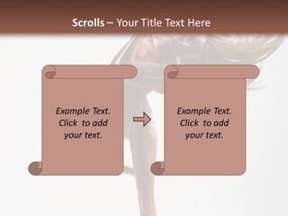 Dance Theatrical Girl PowerPoint Template