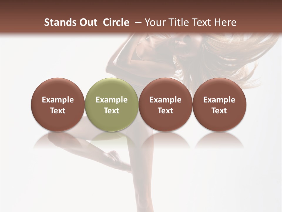 Dance Theatrical Girl PowerPoint Template