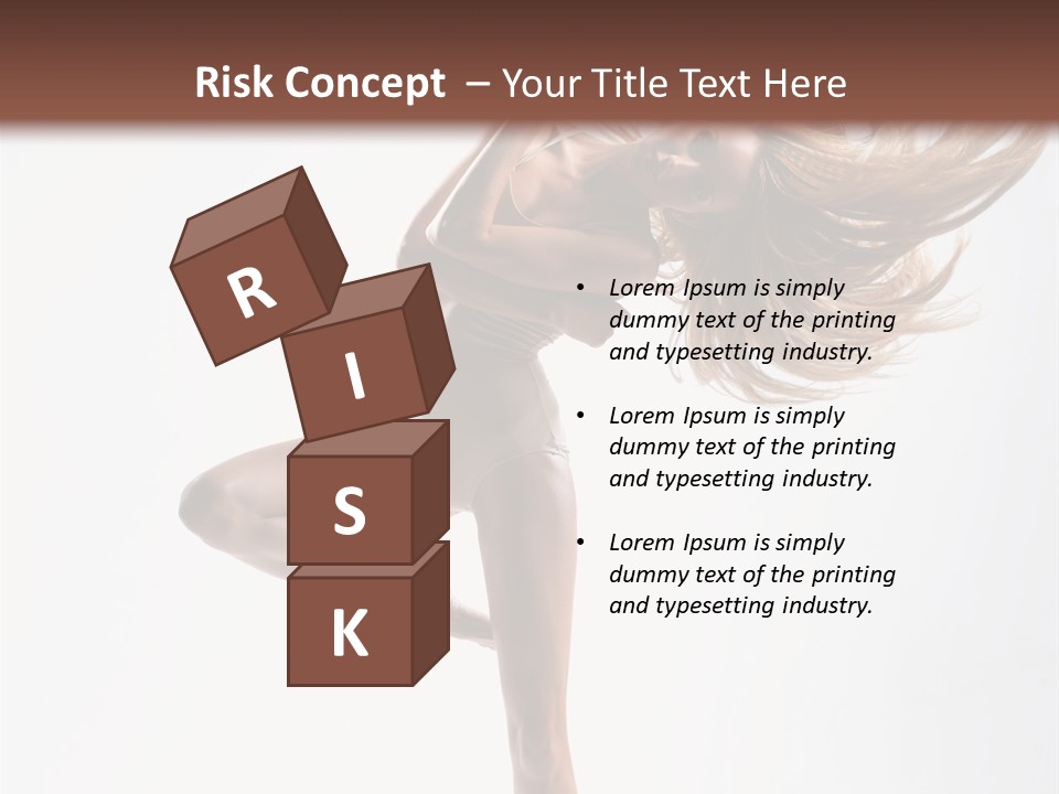 Dance Theatrical Girl PowerPoint Template