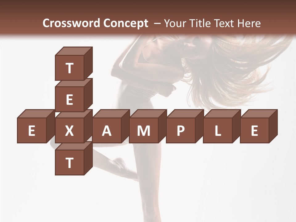 Dance Theatrical Girl PowerPoint Template