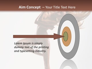 Dance Theatrical Girl PowerPoint Template