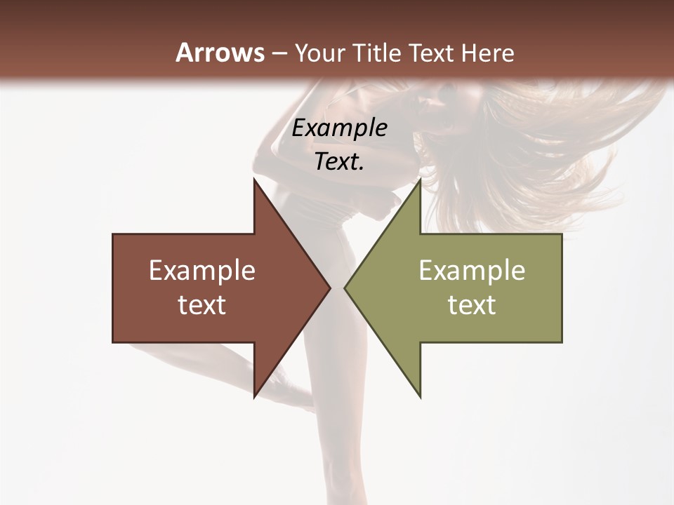 Dance Theatrical Girl PowerPoint Template