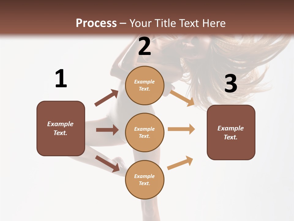 Dance Theatrical Girl PowerPoint Template