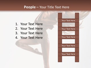 Dance Theatrical Girl PowerPoint Template