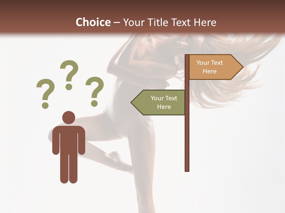 Dance Theatrical Girl PowerPoint Template