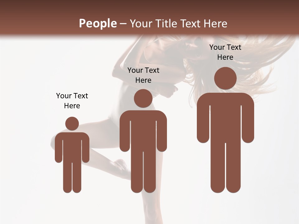 Dance Theatrical Girl PowerPoint Template