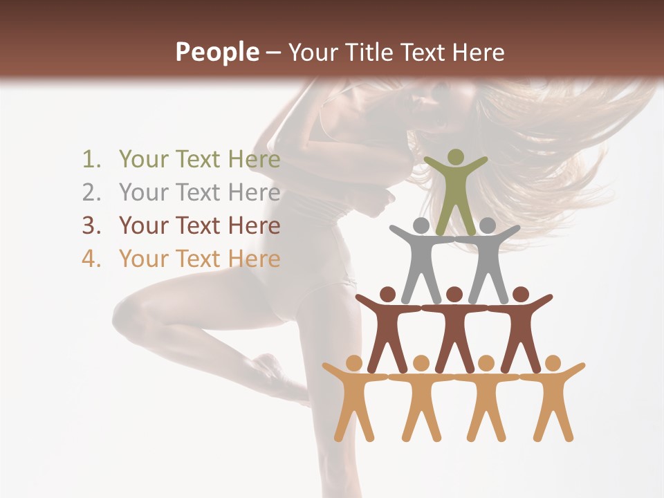 Dance Theatrical Girl PowerPoint Template