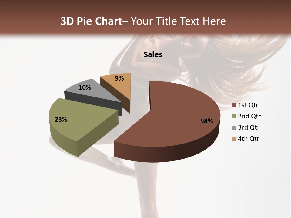 Dance Theatrical Girl PowerPoint Template