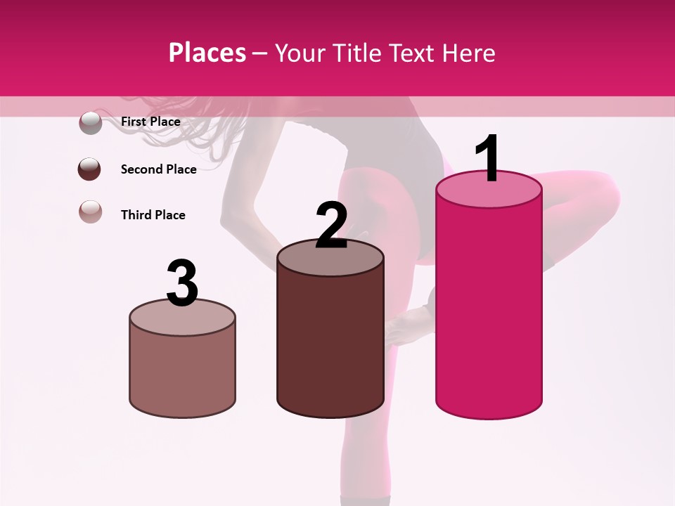 Color Balance Pose PowerPoint Template